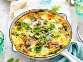 #Receta: Frittata caprese