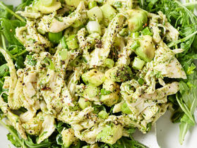 #Receta: ensalada de pollo con palta