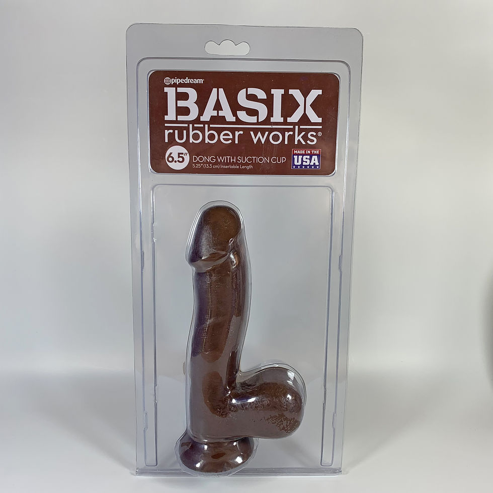 Thumbnail: Basix 6.5'' Dong with Balls (4 Colors)