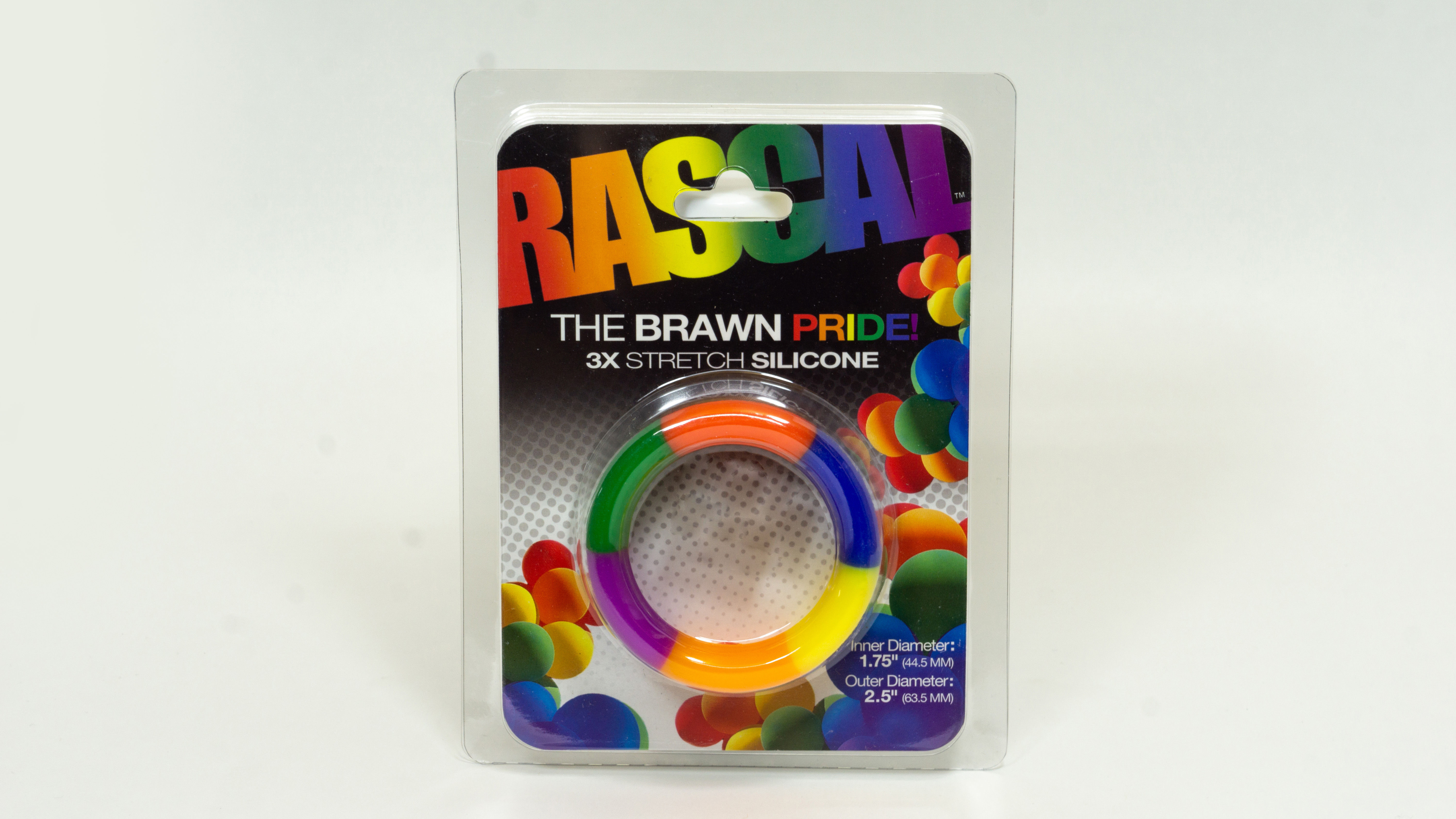 Rainbow Silicone Cockring