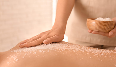 himalayan salt massage
