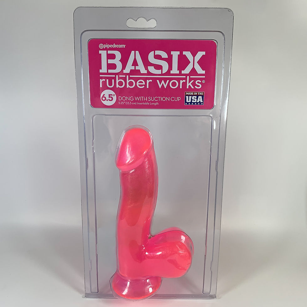 Thumbnail: Basix 6.5'' Dong with Balls (4 Colors)