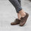 Thumbnail: Women Flat Leather Shoes