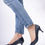 Thumbnail: Women's Genuine Leather Heeled Shoes