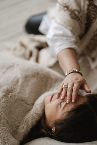 healing session with person being treated