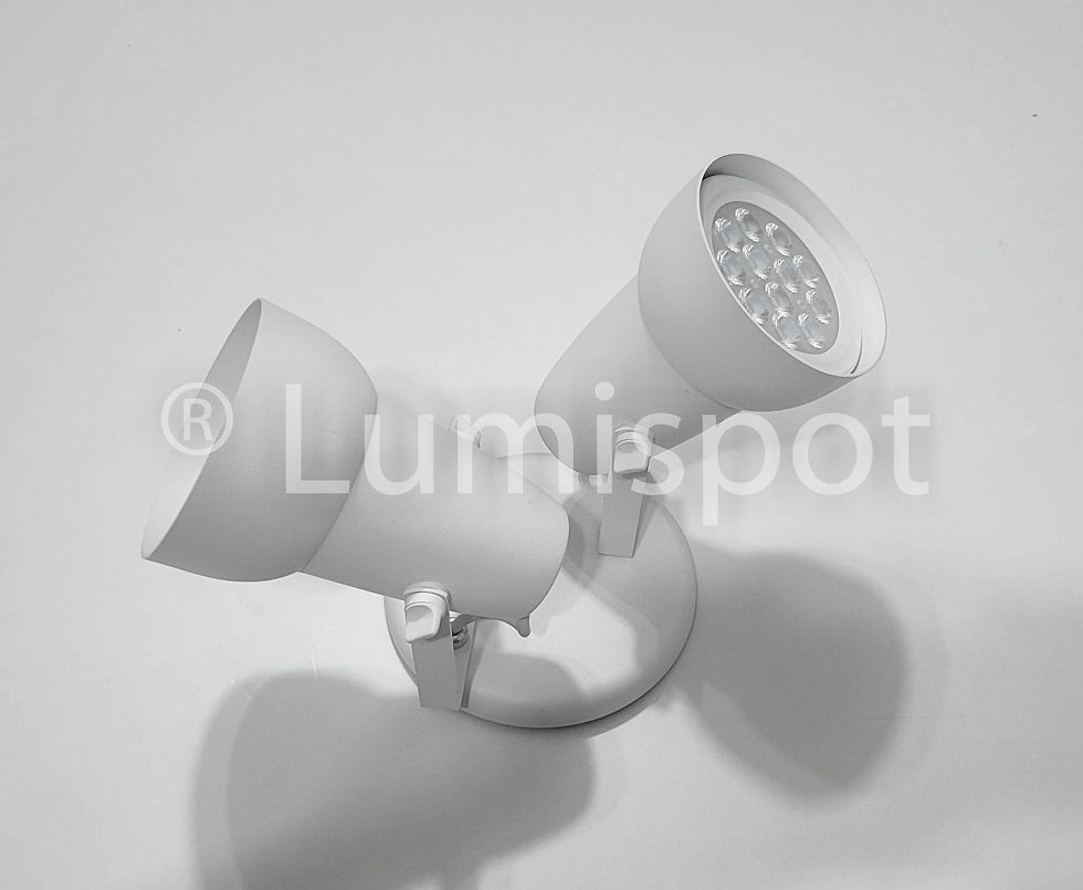 Miniatura: Spot tubo 704/2 com Canopla para Lâmpada Par30