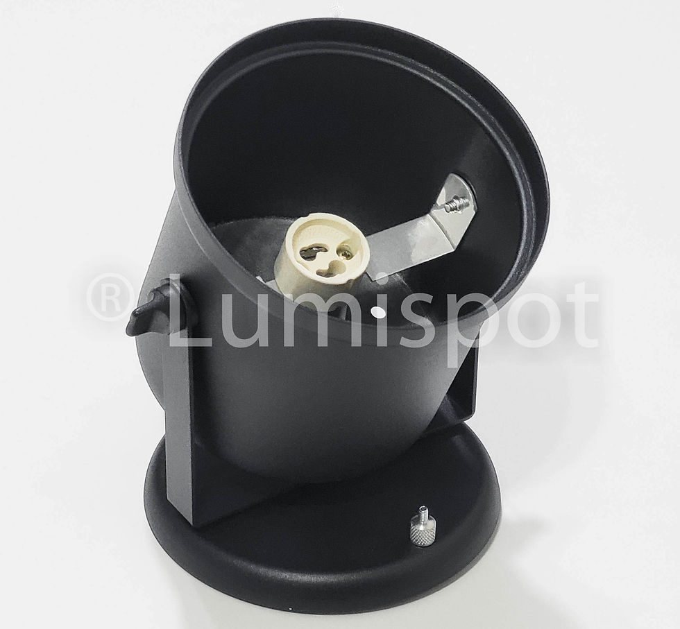 Miniatura: Spot tubo 711/1 com Canopla para Lâmpada AR111