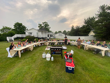hibachi onsite outdoor party