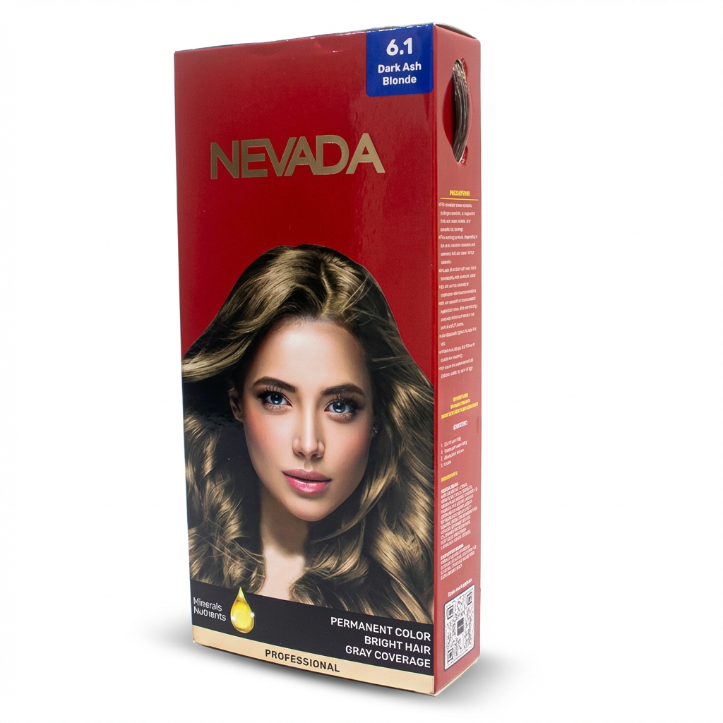 Tinte Natural Rubio Oscuro Cenizo (6.1) Nevada