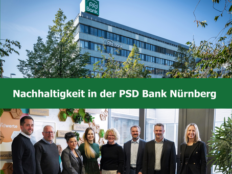 Interviewreihe Nachhaltigkeit (3): PSD Bank Nürnberg