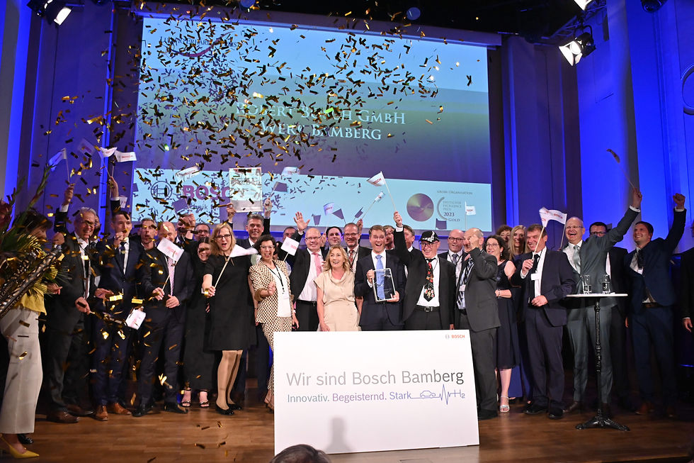 Ehrung der Robert Bosch GmbH Werk Bamberg in der Preisverleihung 2023