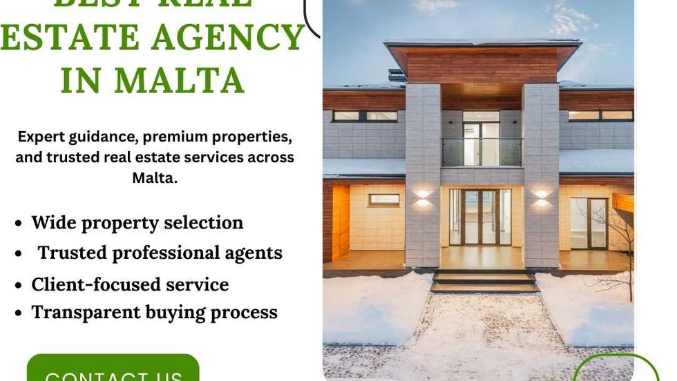 Best Real Estate Agency in Malta for Trusted Property Buying