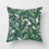 Thumbnail: Vintage Flower Tropical Leaves Cushion Cover