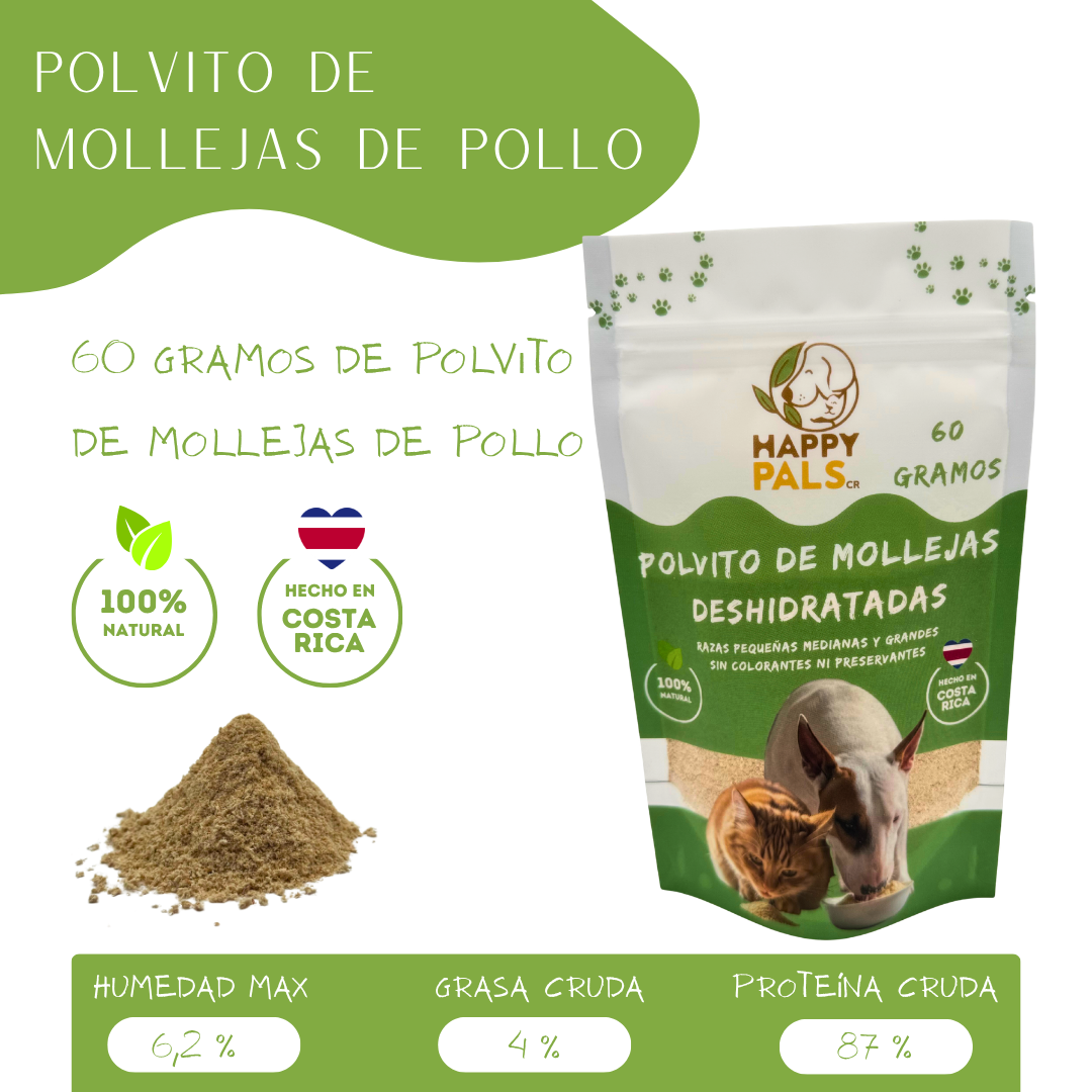 Polvito De Mollejas De Pollo - 60 g