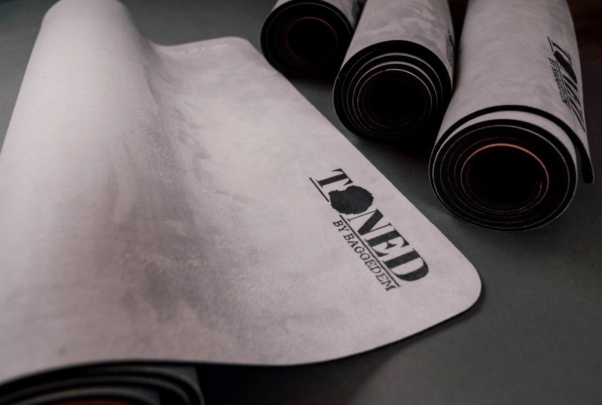 Toned by Baggedem Yoga Mat