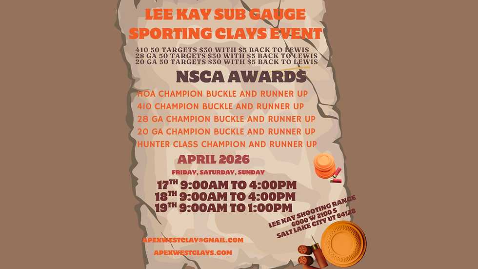 NSCA Sub Gauge Event