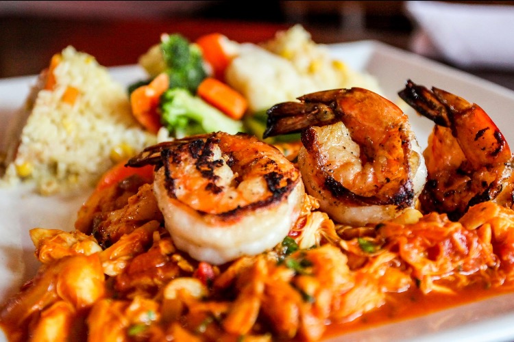 Arranged Food and Objects