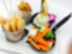 Arranged Food and Objects