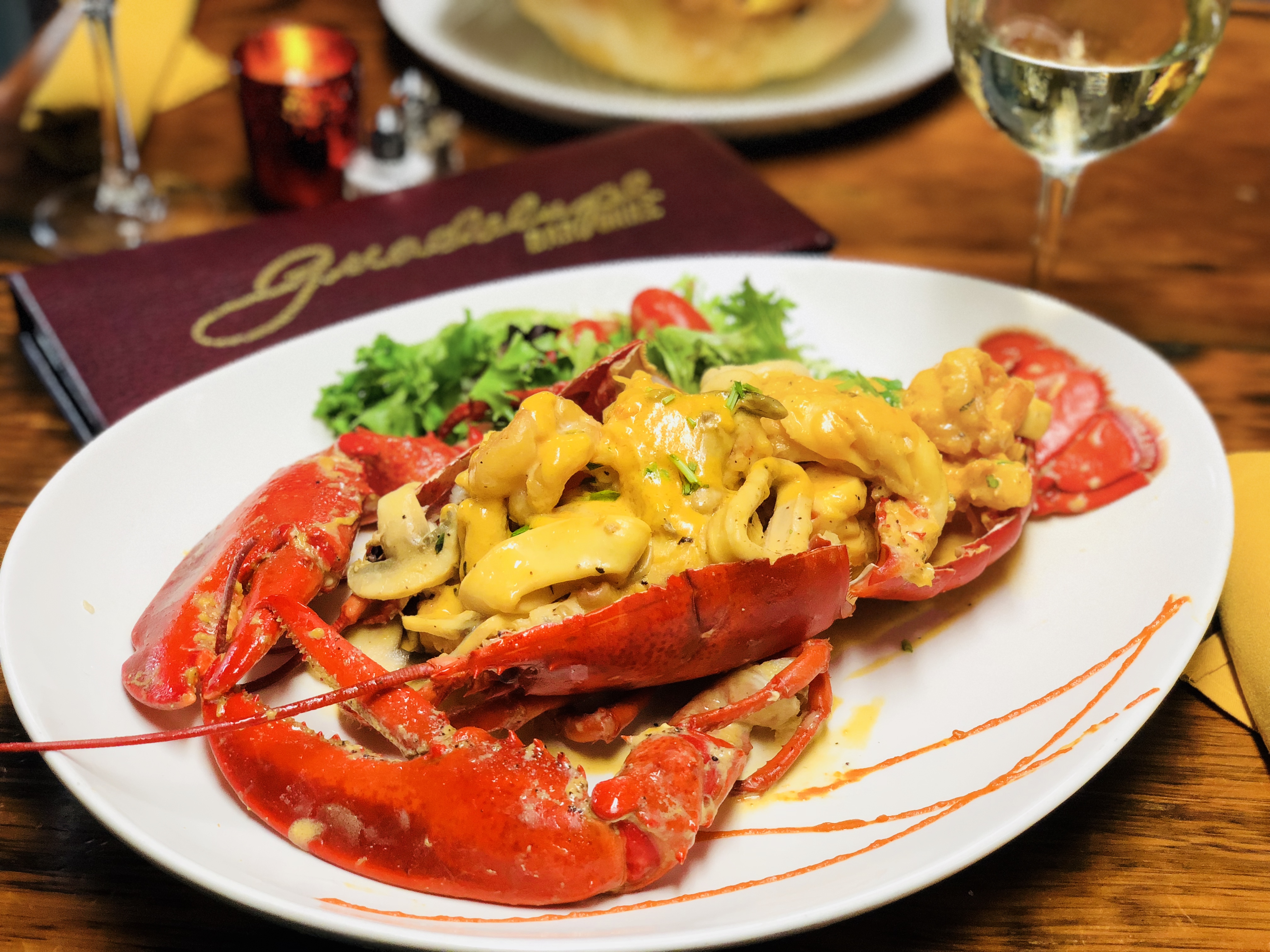 Arranged Food and Objects