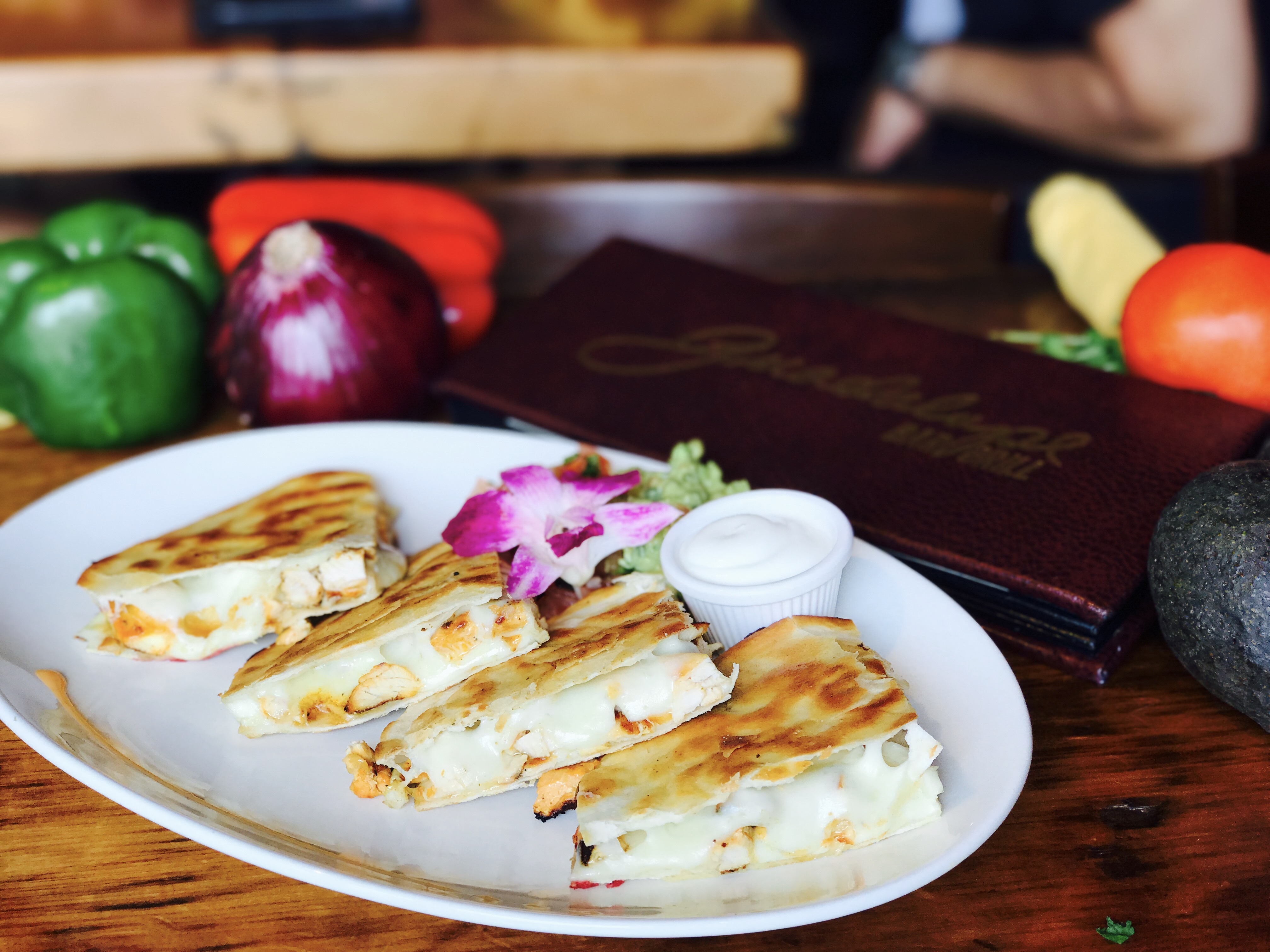 Arranged Food and Objects