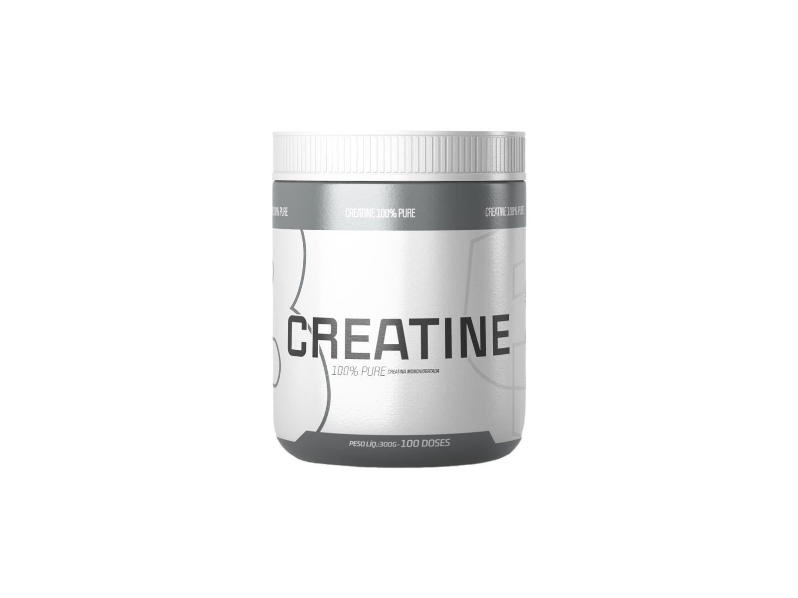 Creatina 100% Pura - 300g - (Be Plus Nutrition)