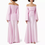 Thumbnail: Elegant Off-Shoulder Long Evening Dress | Serene