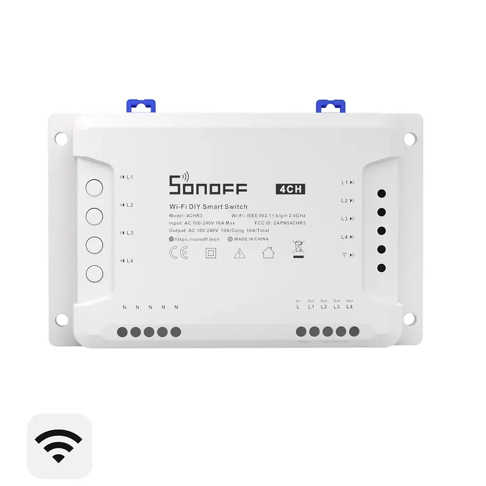 Thumbnail: SONOFF 4CHR3 – 4-Gang WiFi Smart Switch