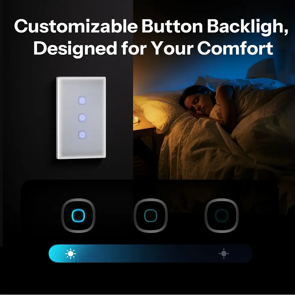 Thumbnail: SONOFF T6 Gen2 Smart Touch Wall Switch