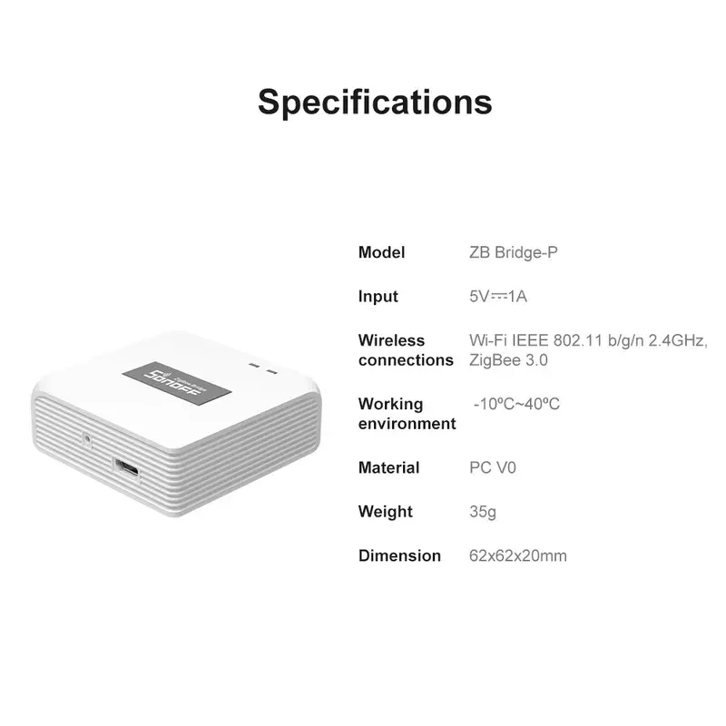 Thumbnail: SONOFF Zigbee Bridge Pro | ZBBridge-P