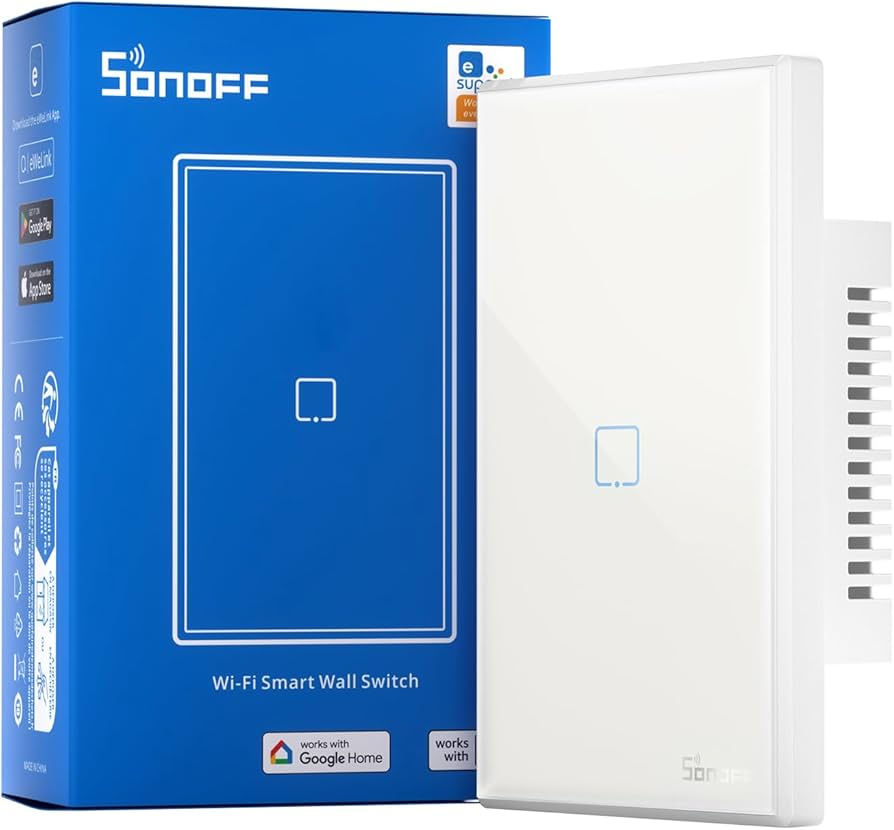 Thumbnail: SONOFF T0 Smart Touch Wall Switch