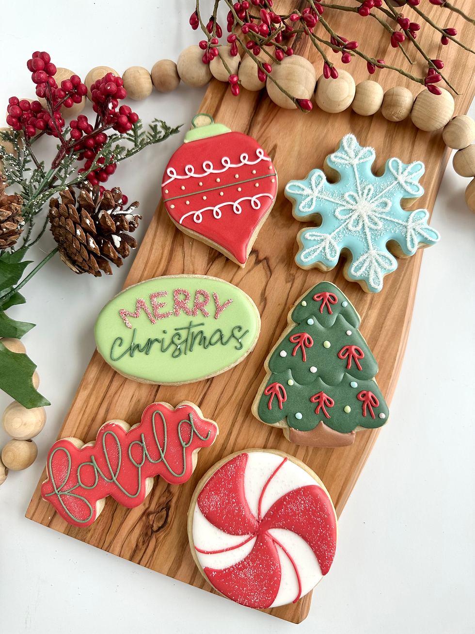 Christmas Cookies - 12 Cookie Gift Set