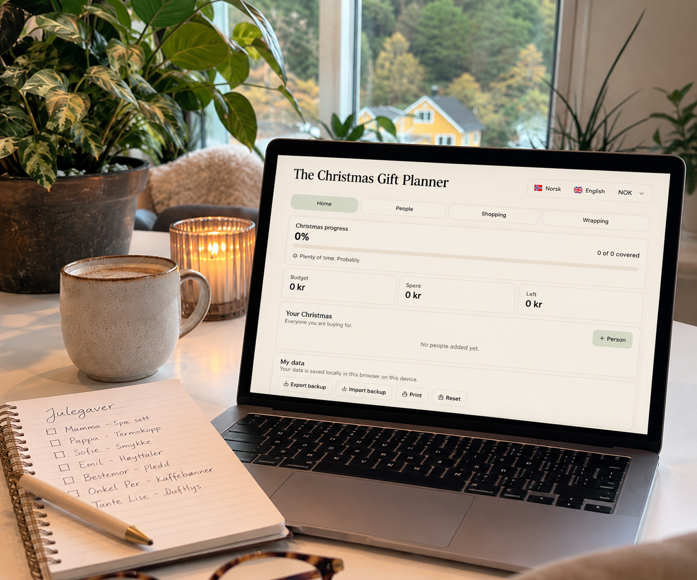 The Christmas Gift Planner