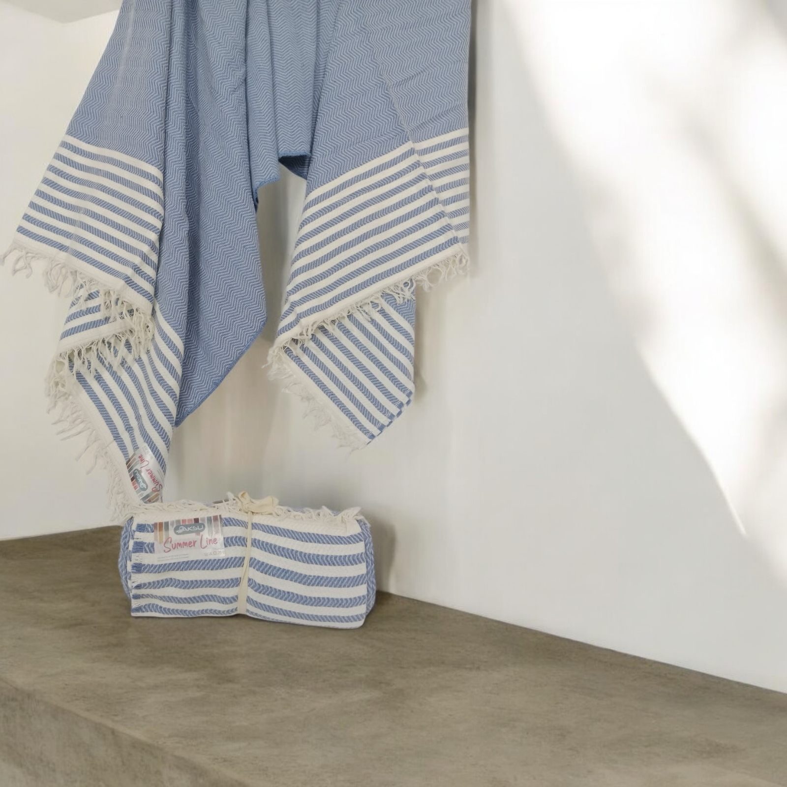 Line Tek Kişilik Pike Örtüsü