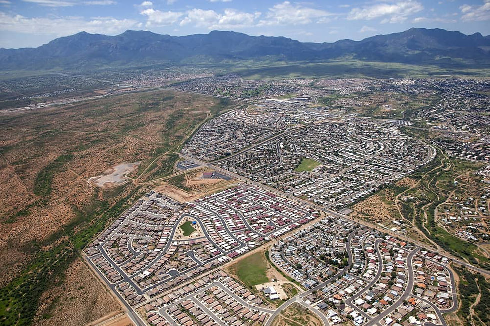 View of Sierra Vista Arizona Neighborhoods