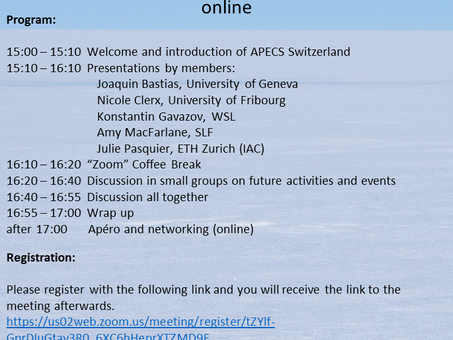 Let's meet online on 19 March 2021!