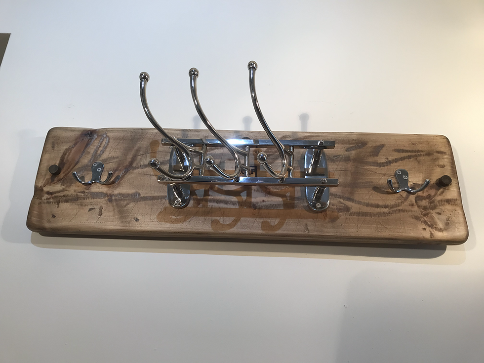 Thumbnail: Cloakroom Hanger with moveable hooks