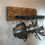 Thumbnail: Single Wall Mounted Pan & Utensil Hanger on Reclaimed Pine