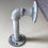 Thumbnail: Distressed White Pipe brackets and Reclaimed timber shelf.