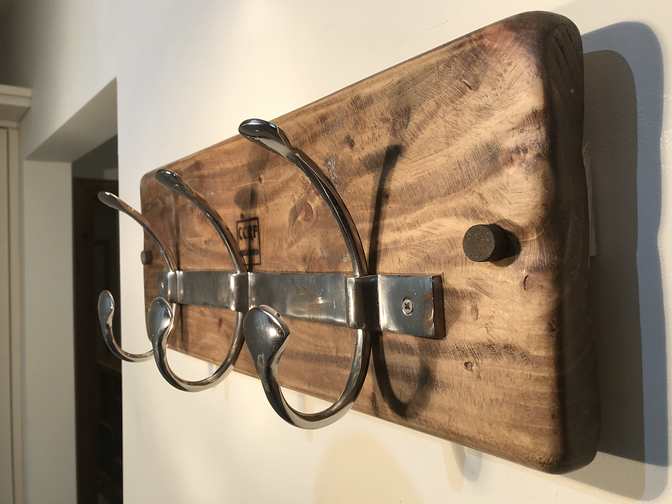 Thumbnail: Handmade triple fixed Chrome Hanger