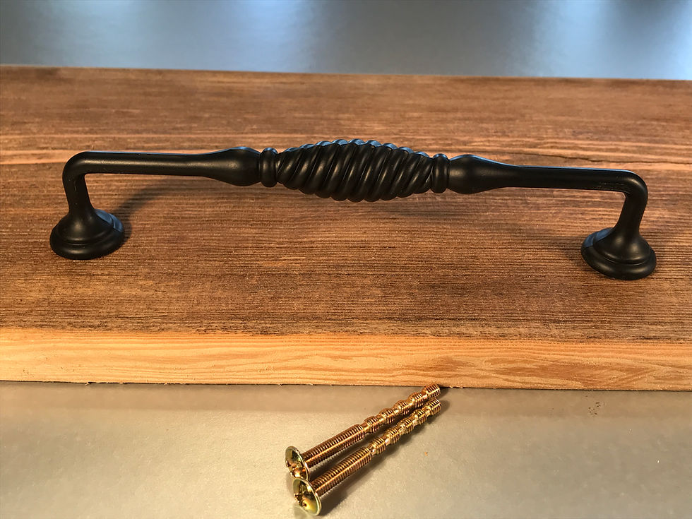 Thumbnail: Black Heavy Twist D pull Handle