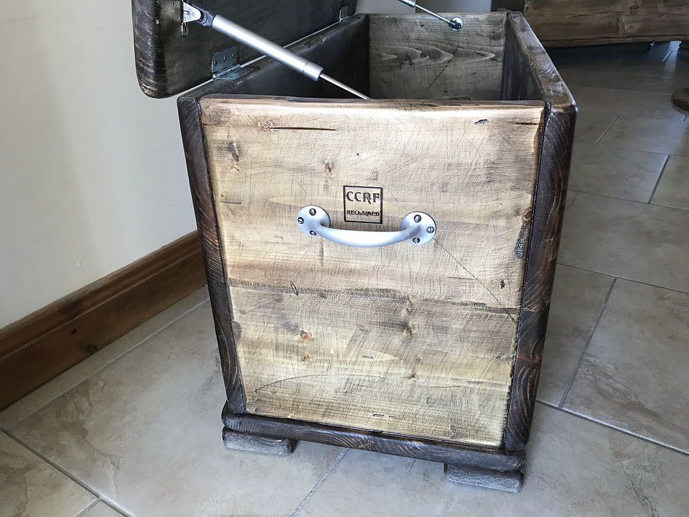 Thumbnail: Handmade Chest from reclaimed distressed 25-30mm timber
