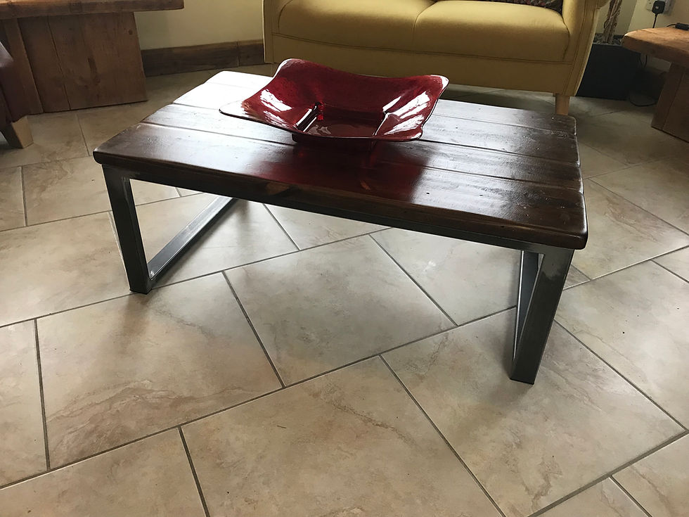 Thumbnail: Industrial Look Mayo Style Coffee Table