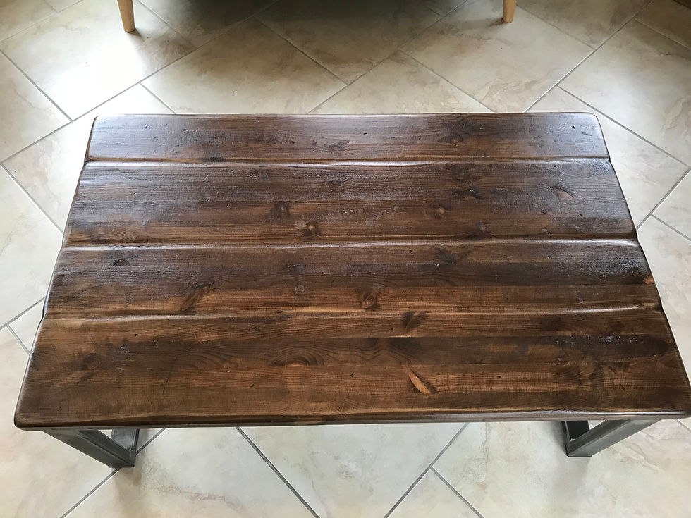 Thumbnail: Industrial Look Mayo Style Coffee Table