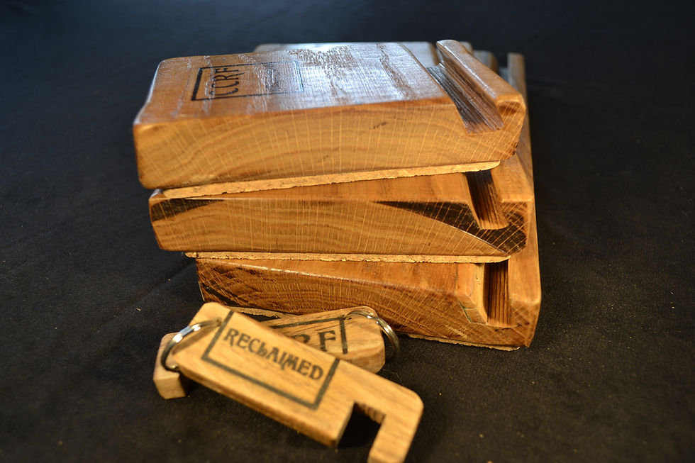 Thumbnail: Reclaimed Oak Smartphone Keyring or dock, iPad & iPad Pro Dock/Stand