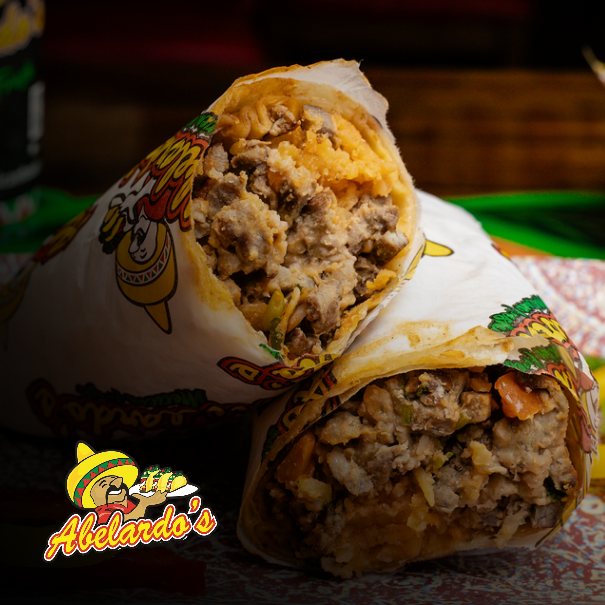 Abelardo's Mexican Fresh restaurant logo - View nutrition facts, calories, and macros for menu items at 1348 S Noland Rd, Independence, MO 64055