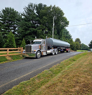 trucking transport bulk materials construction equipment delivery