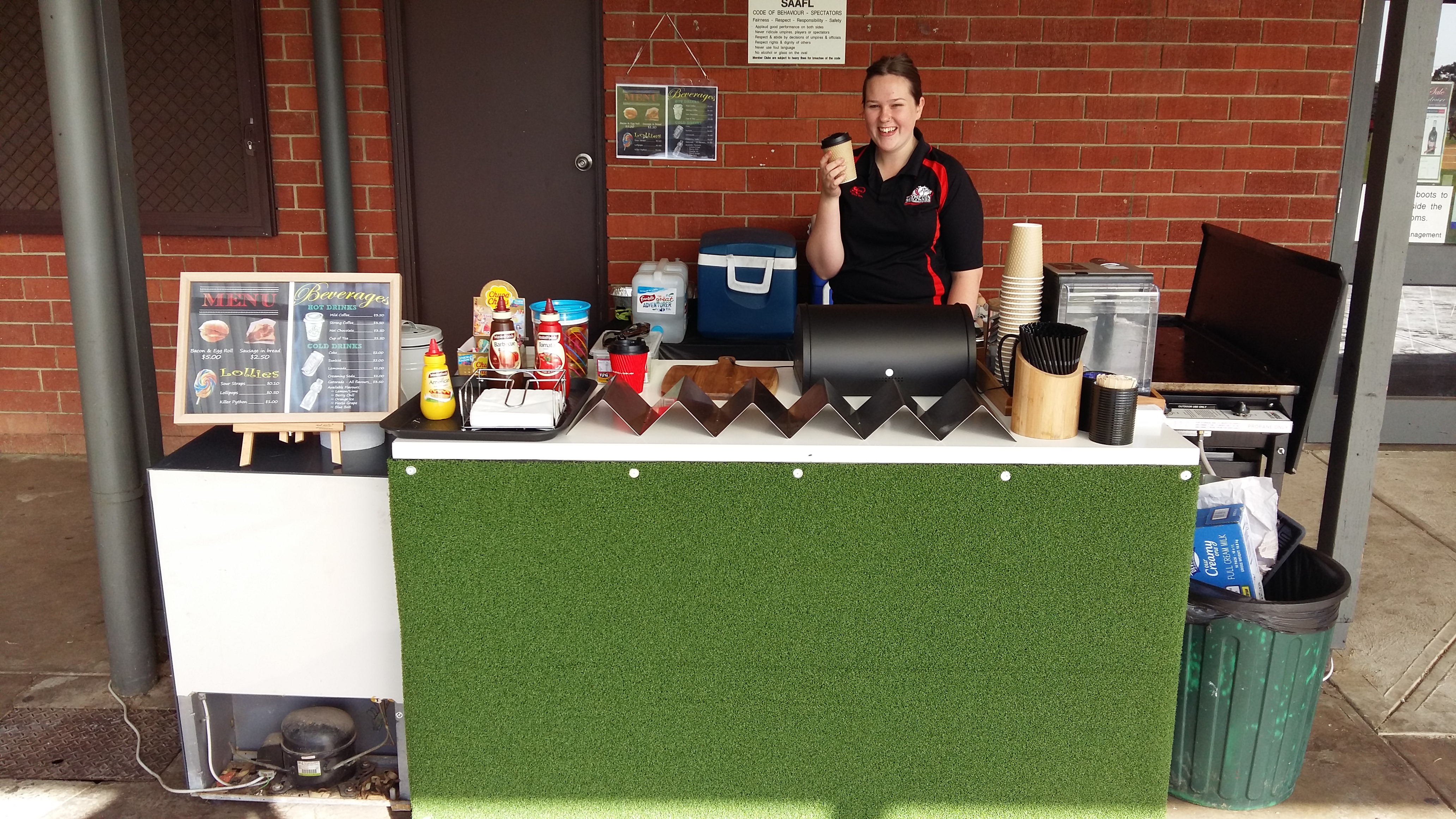 Game Day BBQ and great Coffee!