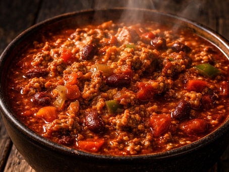 Hearty Ground Turkey Chili