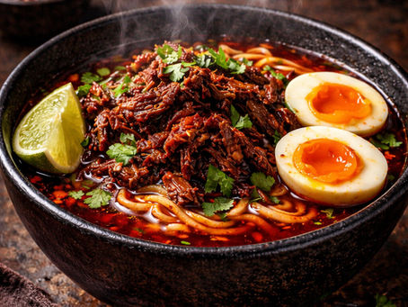 Leftover Birria Ramen