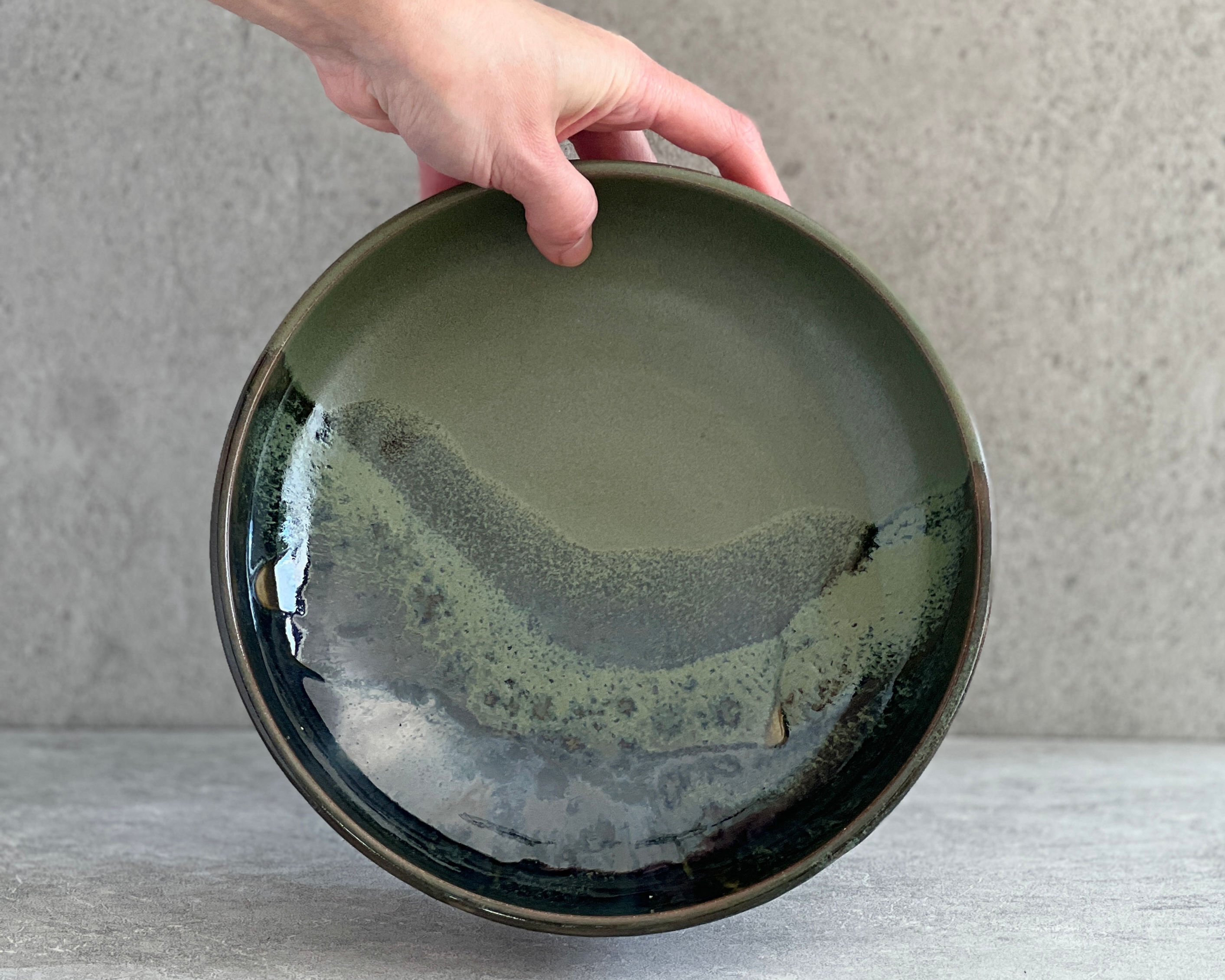 Salad Bowl | Midnight Forest Green
